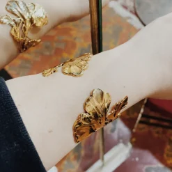 Bracelet Ginkgo Gin Doré