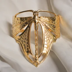Bracelet Libellule Volant Doré