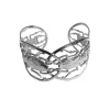 Bracelet Manchette 4 Scarabée Maddie argenté