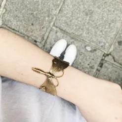 Bracelet Papillons Doré