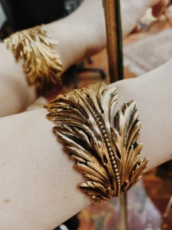 Bracelet Plume Coco Doré