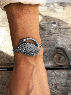 Bracelet Swan Argenté