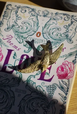 Broches Bird Dorée