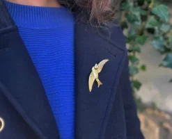 Broches Bird Dorée