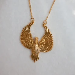 Collier Aigle Doré