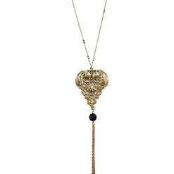Collier Baroque Fili Doré
