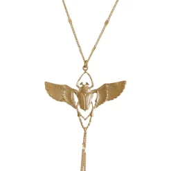 Collier Beetle Doré