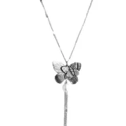 Collier Double Papillon