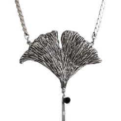Collier Feuille de Ginkgo