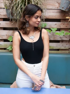 Collier Feuille de Ginkgo