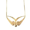 Collier Hirondelle doré