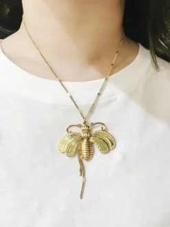 Collier l'Envol du Papillon Doré
