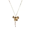 Collier Pansy Doré