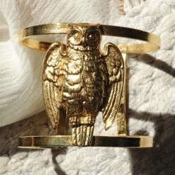 Manchette Hibou Dorée