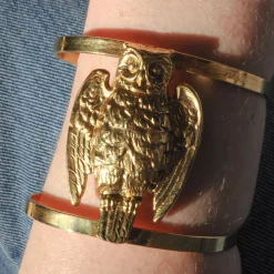 Manchette Hibou Dorée